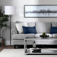 إضاءة أرضية - أسود وذهبي - Divano Elite