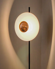 إضاءة أرضية - روز جولد وأسود - Divano Elite