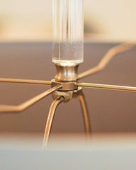 إضاءة طاولة زجاجية - أزرق - Divano Elite