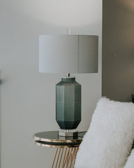 إضاءة طاولة زجاجية - أزرق - Divano Elite