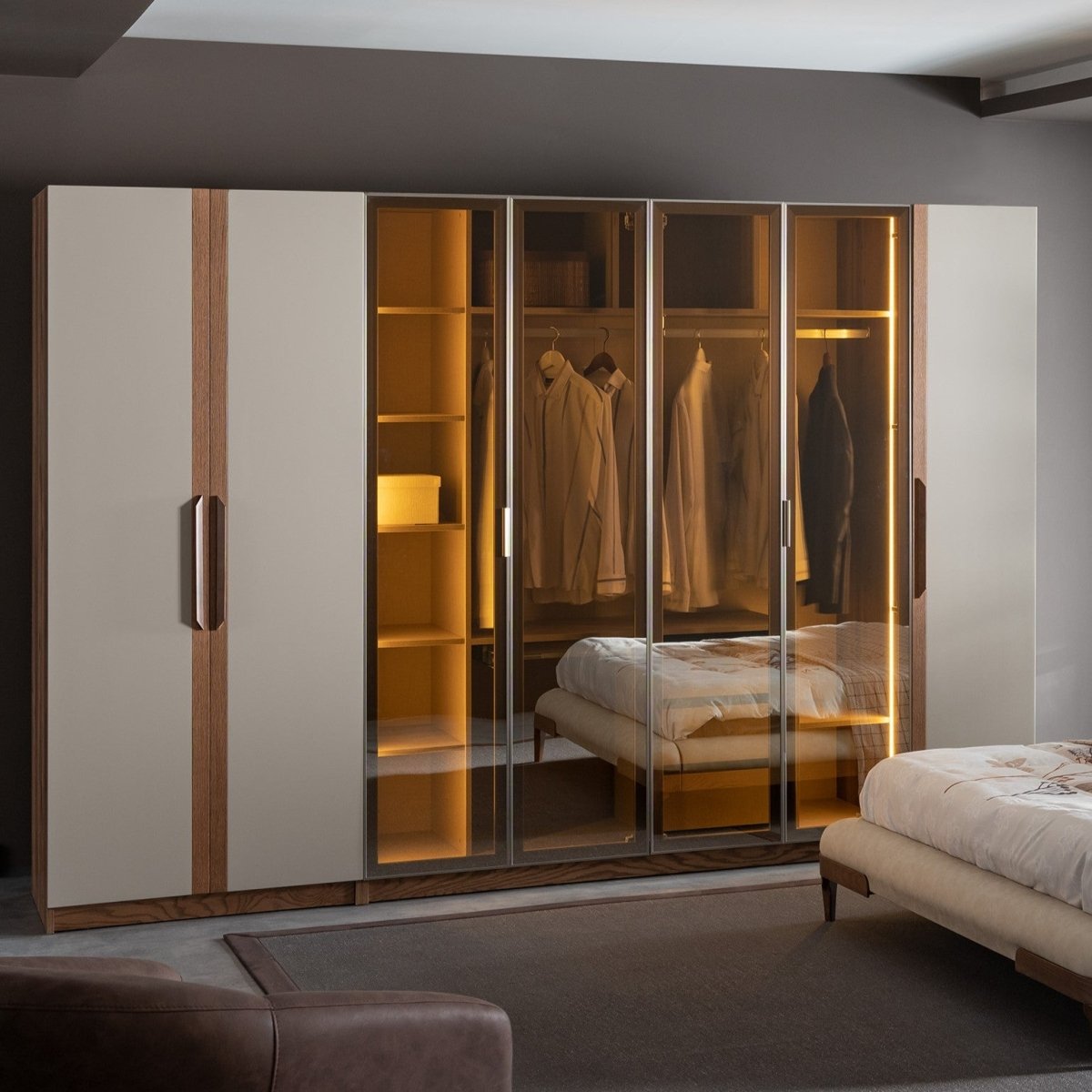 خزانة ملابس - ماغنيوم - Divano Elite