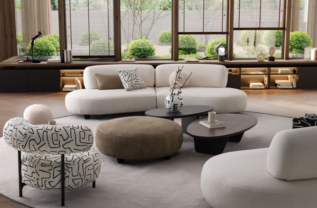 كنب بوكليه 4 مقاعد - بون بون - Divano Elite