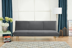 كنبة سرير - لونارا - الرمادي - Divano