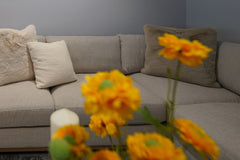 كنب زاوية - بيج - Divano Elite