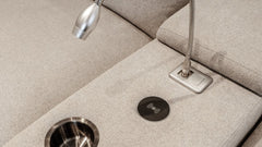 كنب زاوية قابل للضبط - بإضاءة للقراءة - Divano Elite