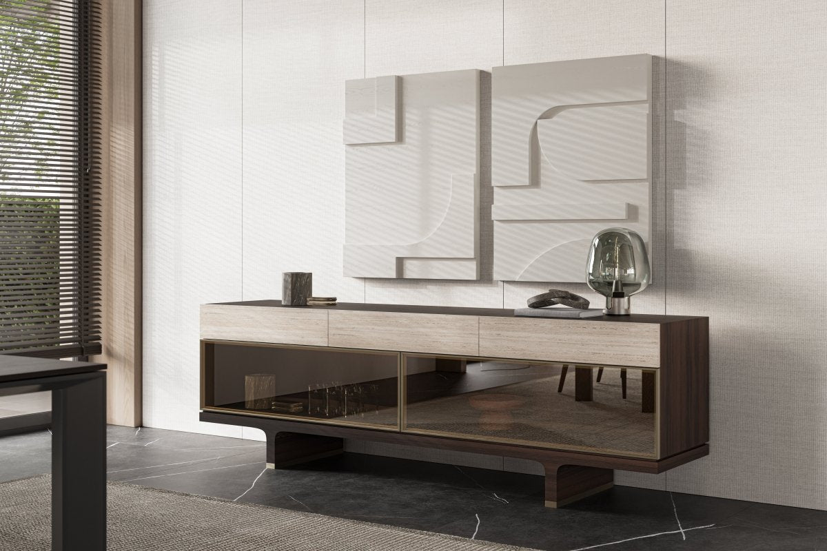 كونسول بوفيه مع لوحات جدارية - هيكتور - Divano Elite