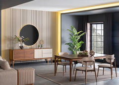 كونسول بوفيه مع مرآة - ألينا - Divano Elite