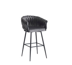 كرسي بار - الأسود - Divano