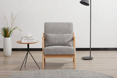 كرسي بذراعين - الرمادي الفاتح - Divano