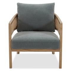 كرسي بذراعين - الخشب الطبيعي - Divano Elite