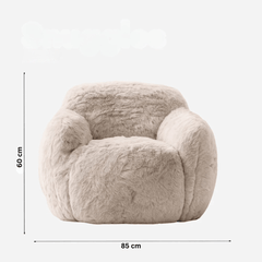 كرسي بذراعين - فلفورا - Divano