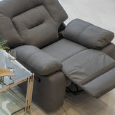 كرسي بذراعين - رمادي - Divano