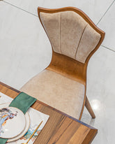 كرسي طعام - بيج - Divano