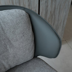 كرسي طعام دوار - الرمادي - Divano Elite