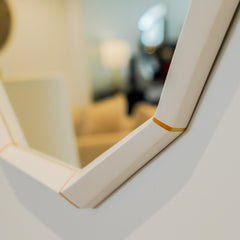 مرآة جدارية - إطار هندسي - Divano Elite