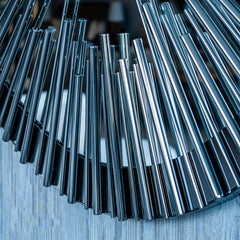 مرآة جدارية فاخرة - فضي - Divano Elite