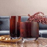 مزهرية - أحمر - Divano