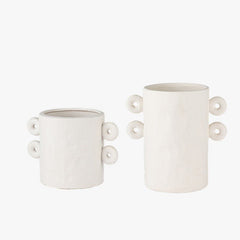 مزهرية - كريمي - Divano