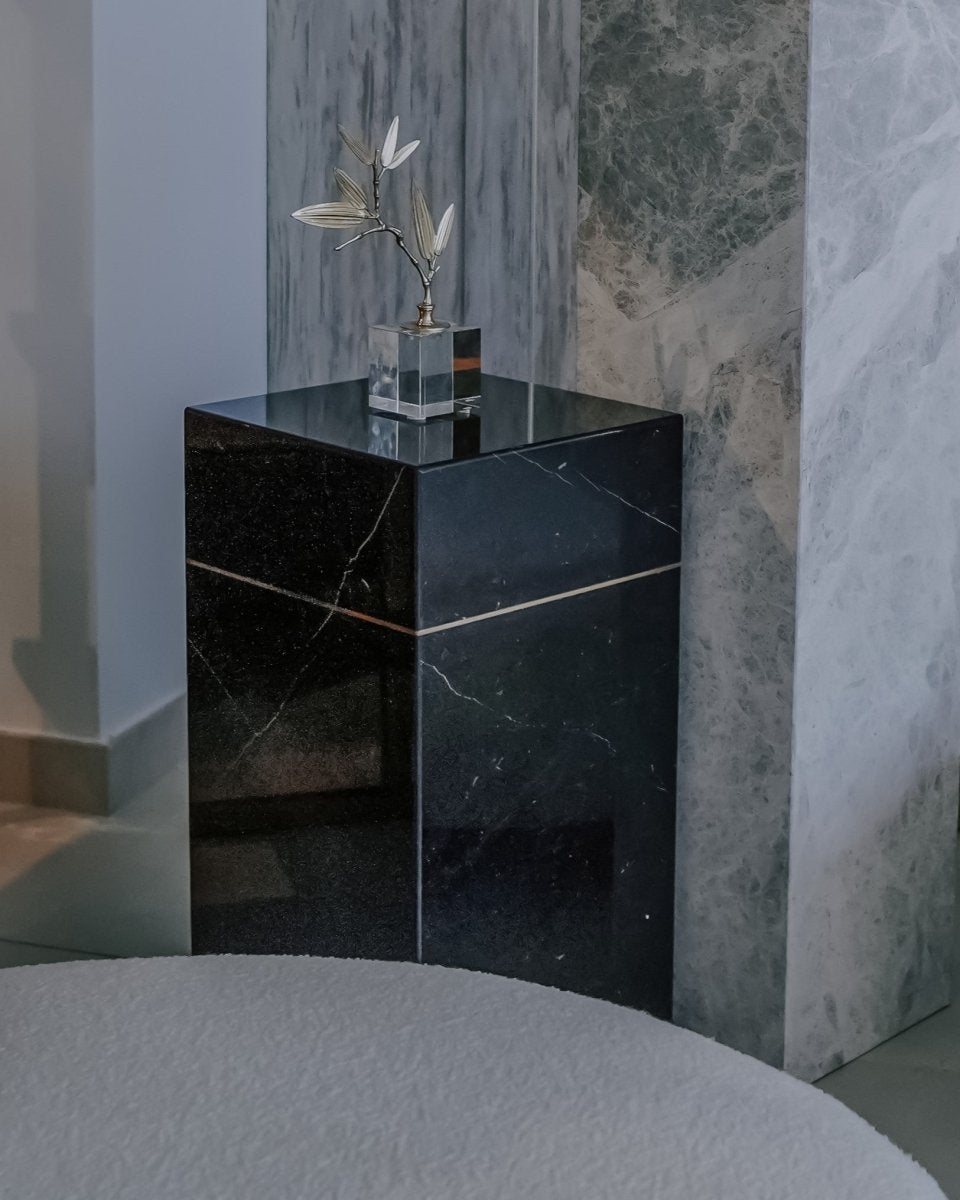 ستاند رخامي - أسود - Divano Elite