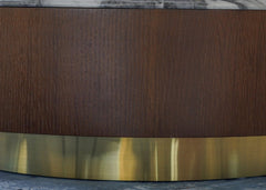 طاولة قهوة رخامية - مستديرة - Divano Elite