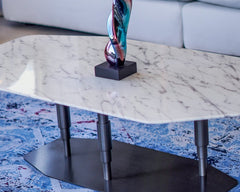 طاولة قهوة - سطح هندسي - Divano Elite