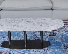 طاولة قهوة - سطح هندسي - Divano Elite