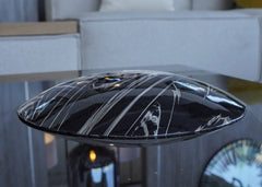 طاولة قهوة زجاجية - قاعدة مستديرة - Divano Elite