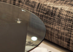 طاولة قهوة زجاجية - مستديرة - Divano Elite