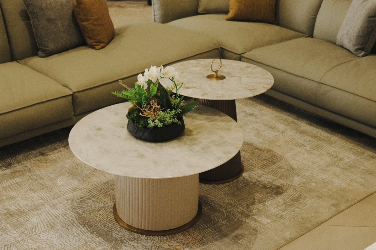 طاولات قهوة - رخام - Divano Elite