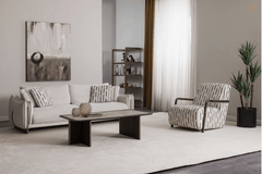 طقم كنب بظهر قابل للتعديل - ستيلا - Divano Elite