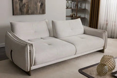 طقم كنب بظهر قابل للتعديل - ستيلا - Divano Elite