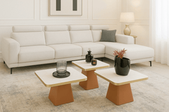 طقم طاولة قهوة - أوروم - Divano Elite