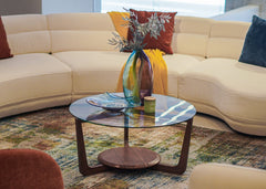 طقم طاولة قهوة - خشبي - Divano Elite