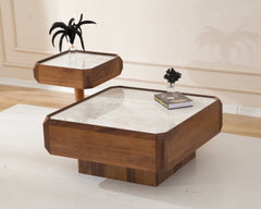 طقم طاولة قهوة - مربع - Divano Elite