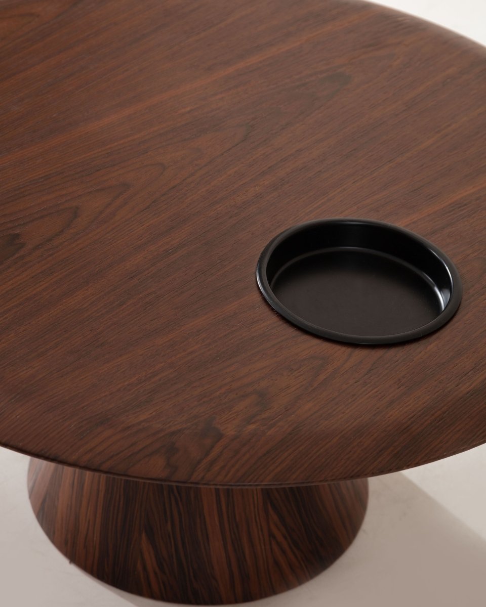 طقم طاولة قهوة - مستدير - Divano Elite