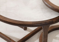 طقم طاولة قهوة - سطح بديل الرخام - Divano