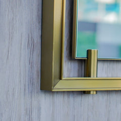 Wall Mirror - Gold 