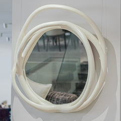 Wall Mirror - White 