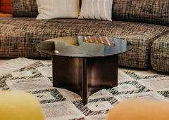Glass Coffee Table - Round