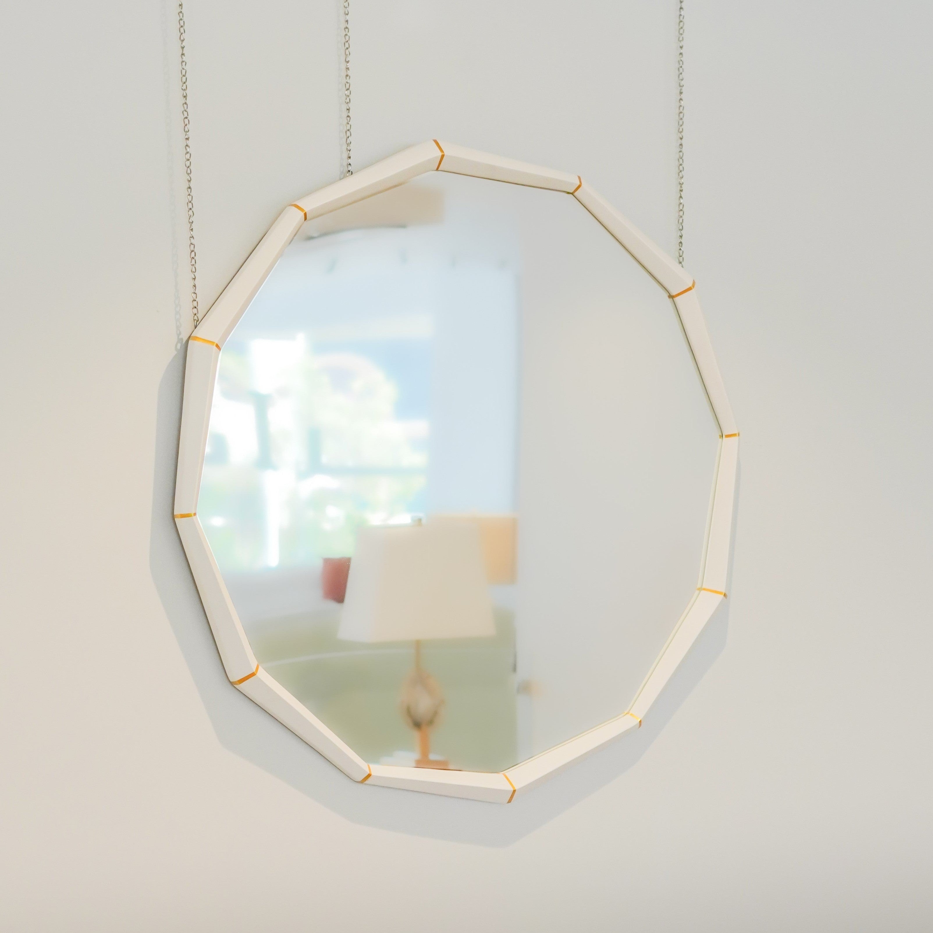 Wall Mirror - Geometric Frame