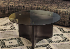 Glass Coffee Table - Round