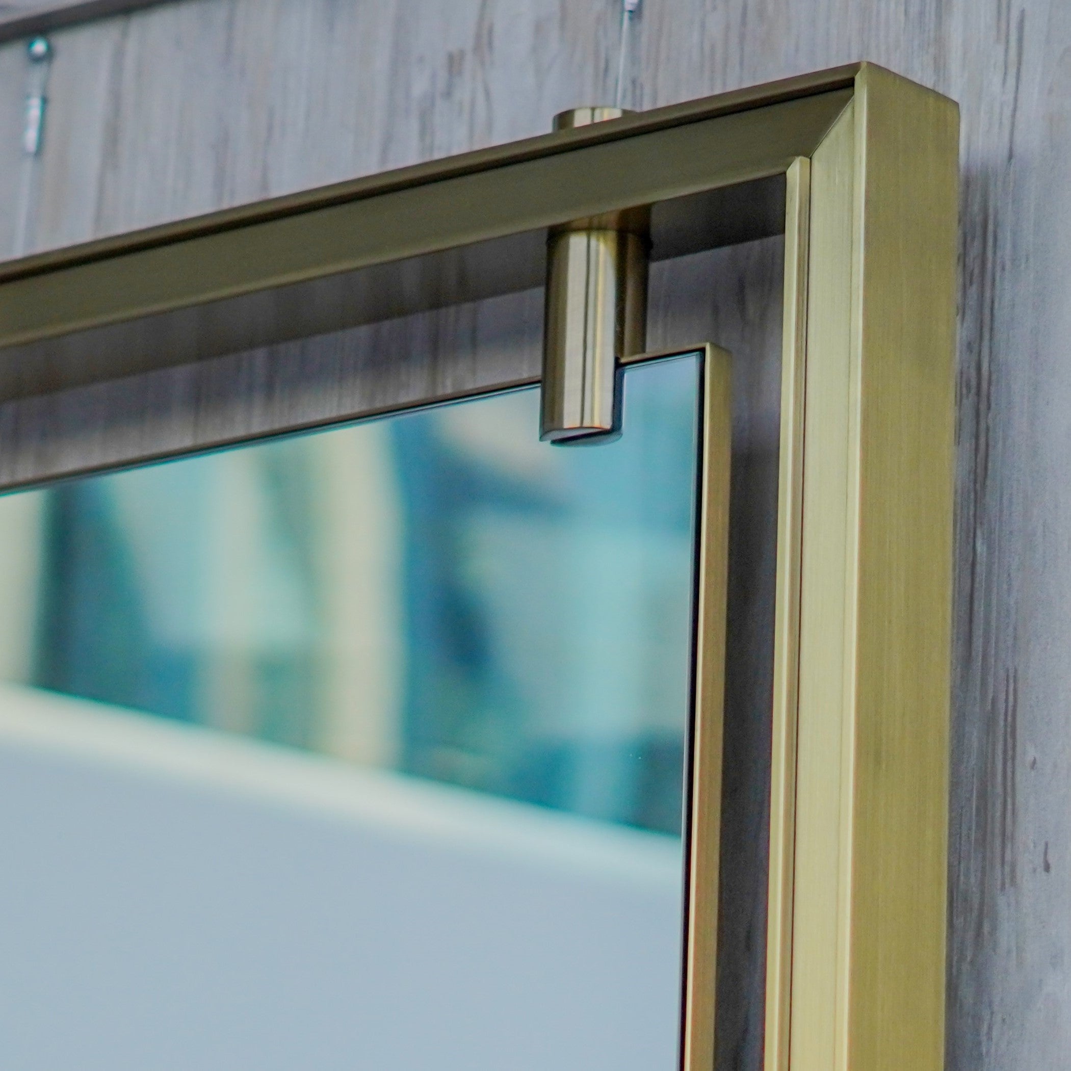 Wall Mirror - Gold 