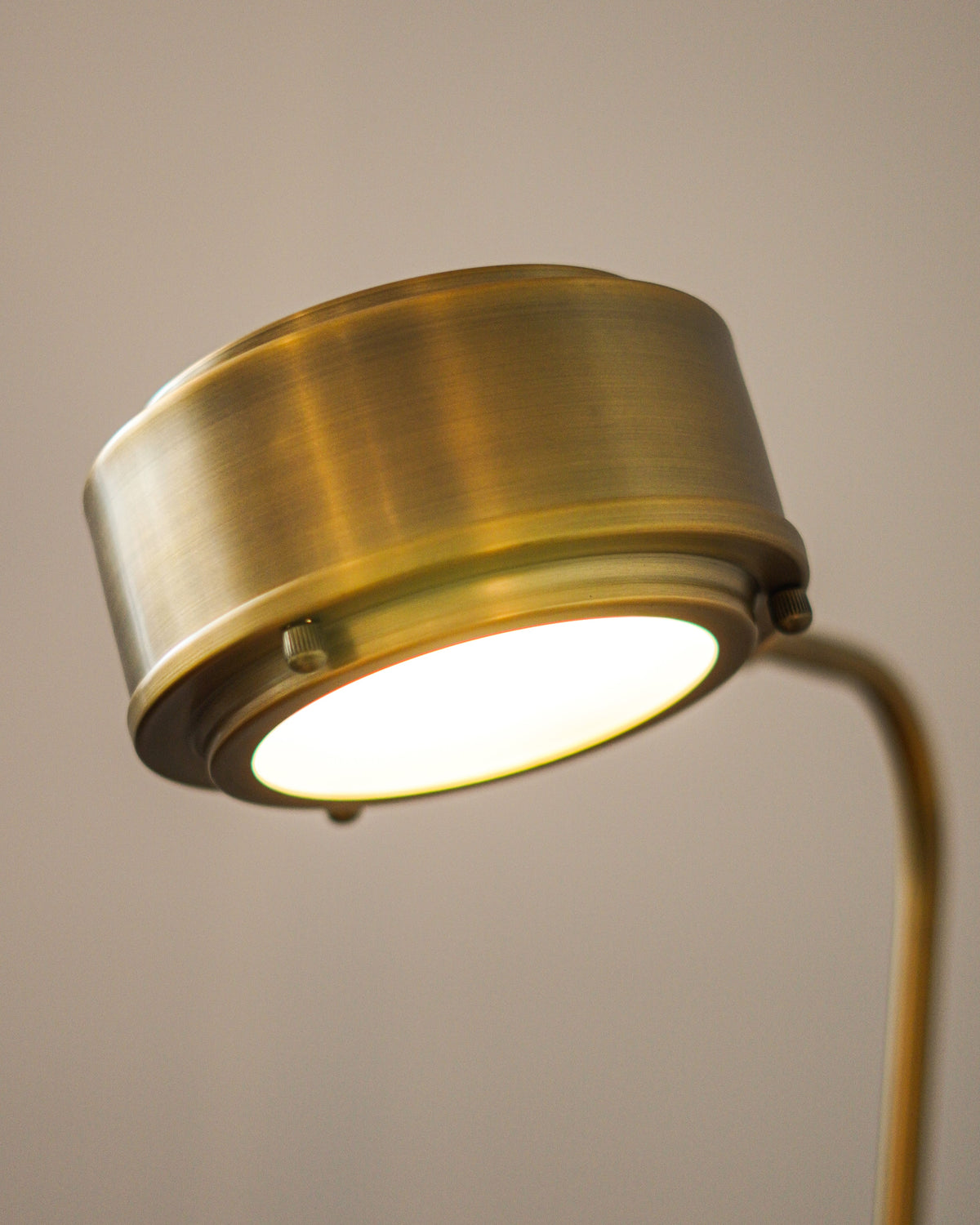 Metal Task Lamp - Antique Brass