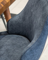 Dining Chair - Navy Blue