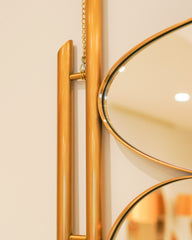 Three Elegant Wall Mirror - Gold