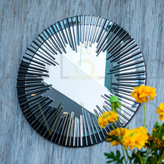  Luxurious Wall Mirror - Silver