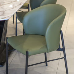 Modern Dining Chair - Green 