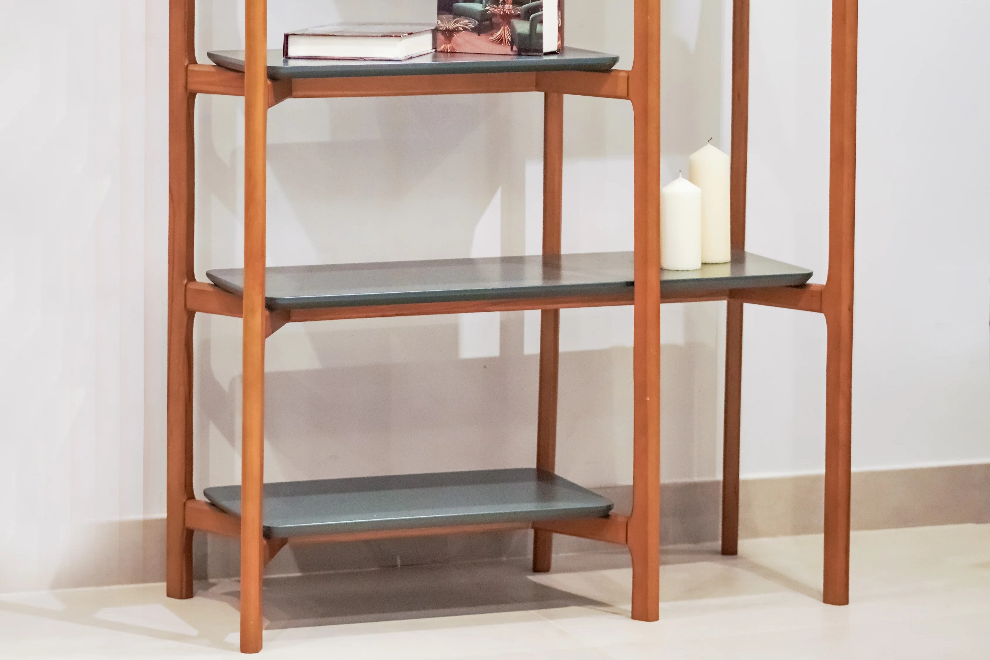 Bookshelf - Brown & Grey