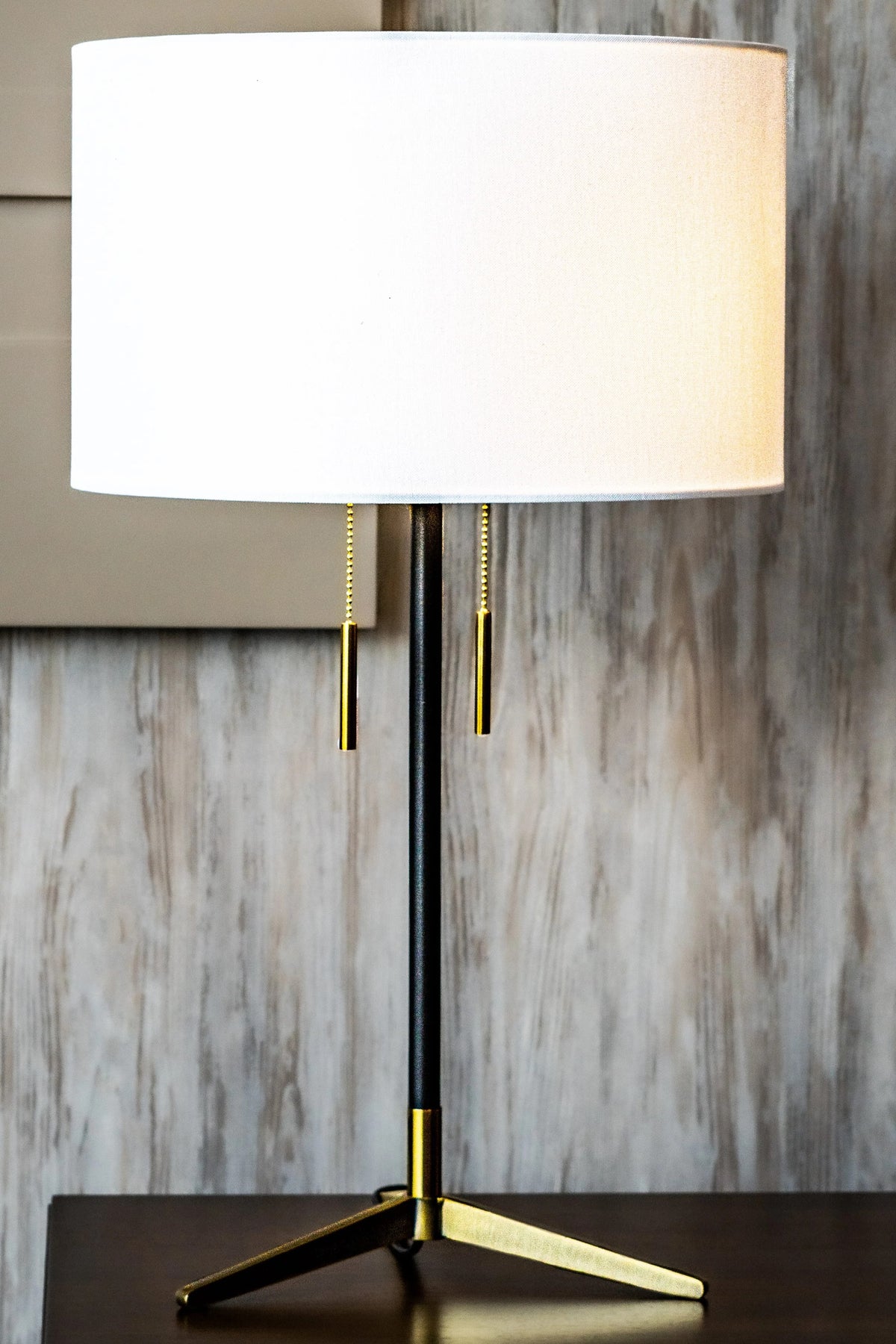 Table Lamp - Gold & Black
