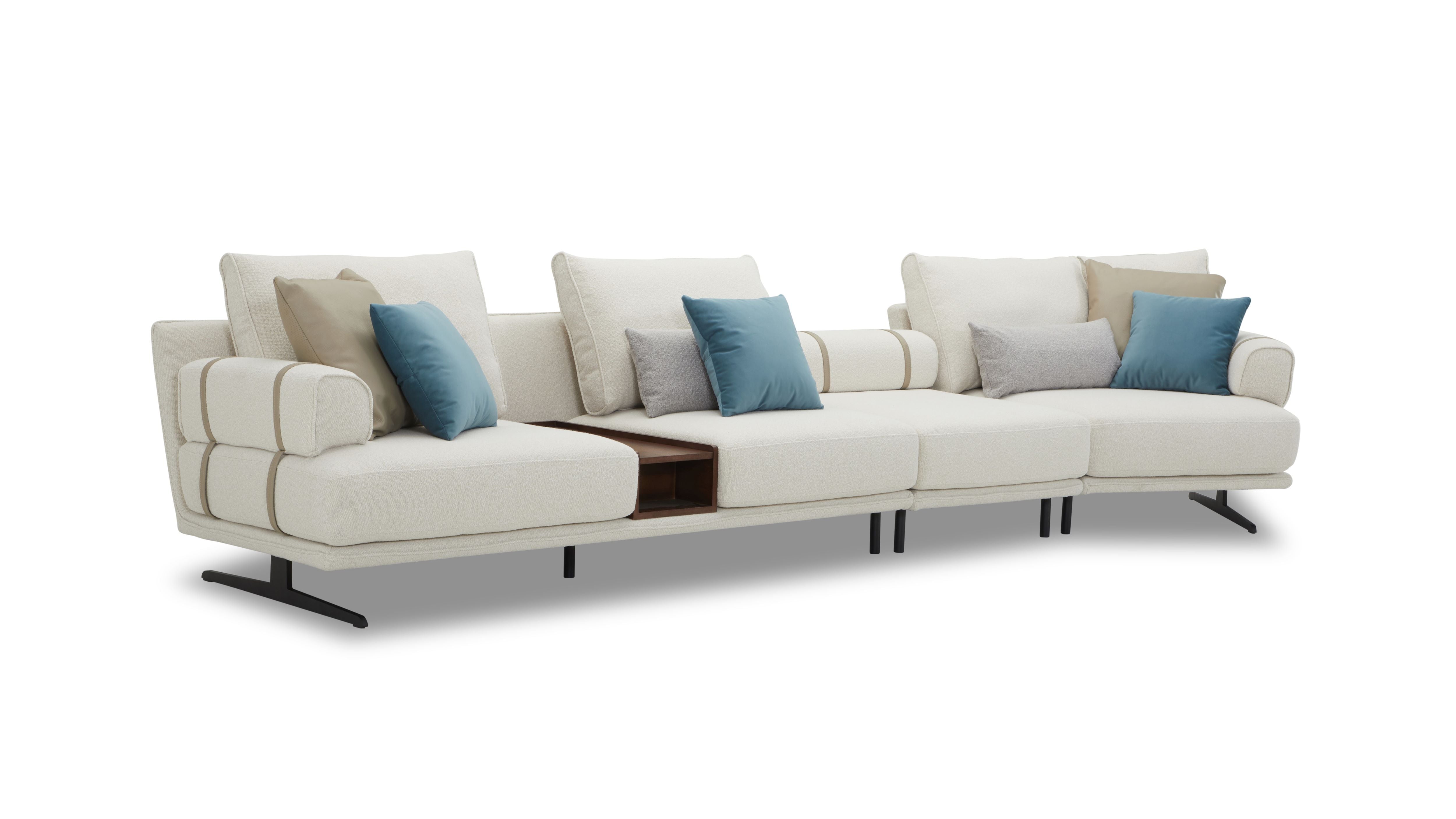 Corner Sofa Set - Cream